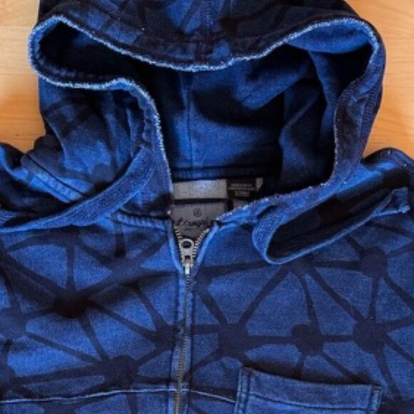 Men's Full Zip French Terry Hoodie - Picture 3 of 10